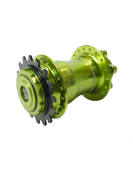 SD-X Sniper HSX Pro Rear Hub ISO6 - 15mm - Lime