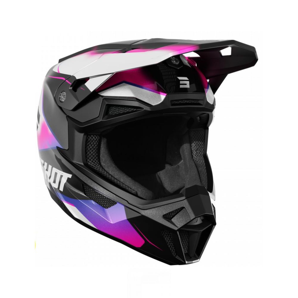 Casque Shot Lite - Astral Blue Pink Pearly