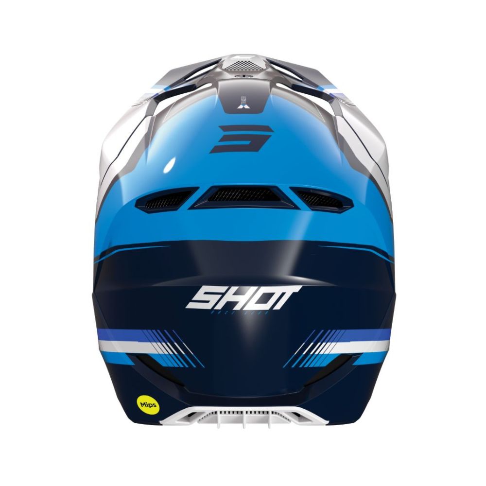 Shot Race Tracer Helmet Blue Glossy