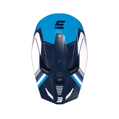Shot Race Tracer Helmet Blue Glossy