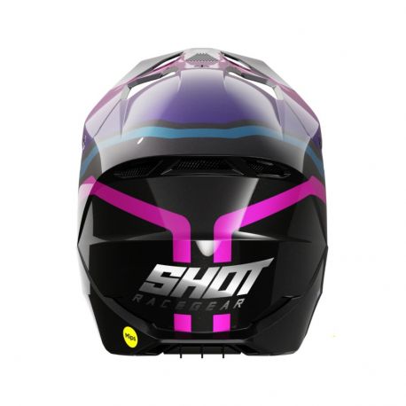 Shot Race Sky Helmet Purple Chrome