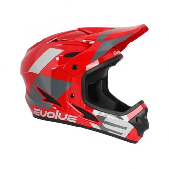 Casque Evolve Storm - Glossy Red/Grey