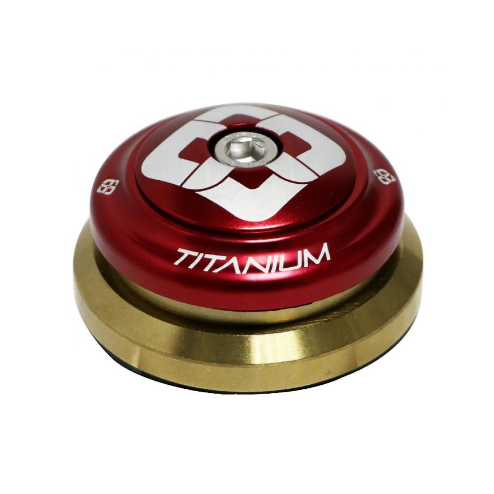 Jeu De Direction Pride Ti45 Titanium (IS) Tapered - Red