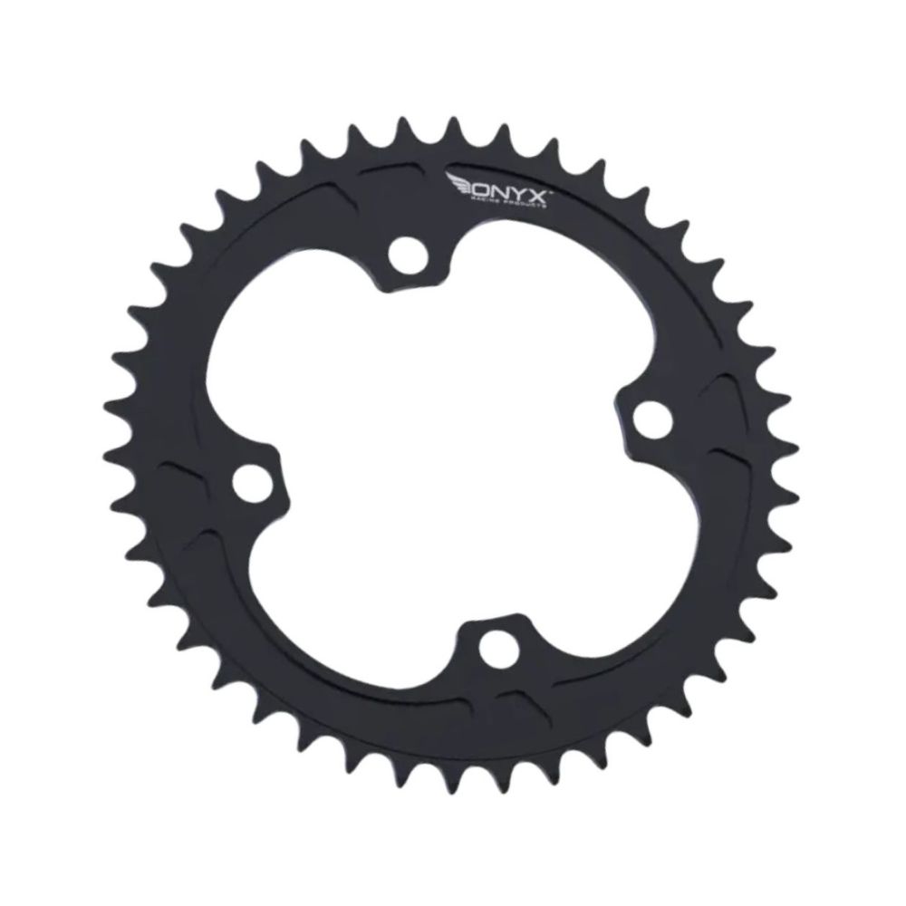 Onyx Chainring - 4pts - Black