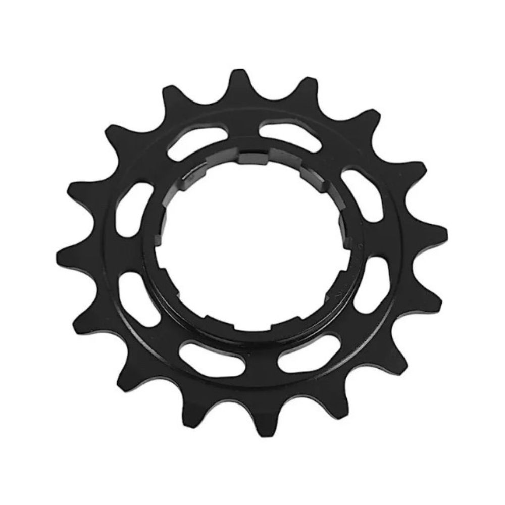 Pignon SD Ace Aluminium - Type Shimano - Noir