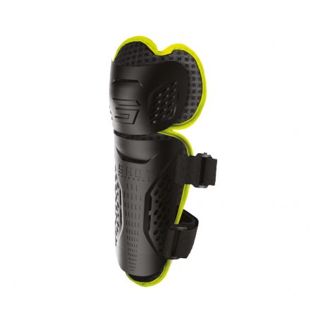 Shot Optimal 2.0 Kneeguard Kid - Black/Neon Yellow