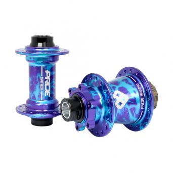 Moyeux Pride Matrix Splash Blue/Purple - 20/10mm - 36H