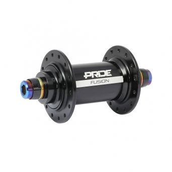 Pride Fusion Front Hub 10mm - Black