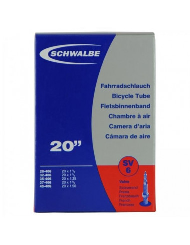 Schwalbe - 20'' - Presta - Box - Tube
