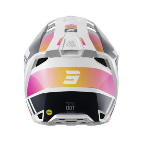 Casque Shot Lite - Ultra Blue Orange Pink Pearly