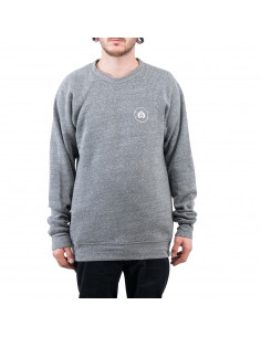 Eclat Circle Icon Heather Grey Sweat