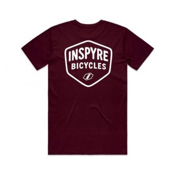 Inspyre IDM T-Shirt - Burgundy 2