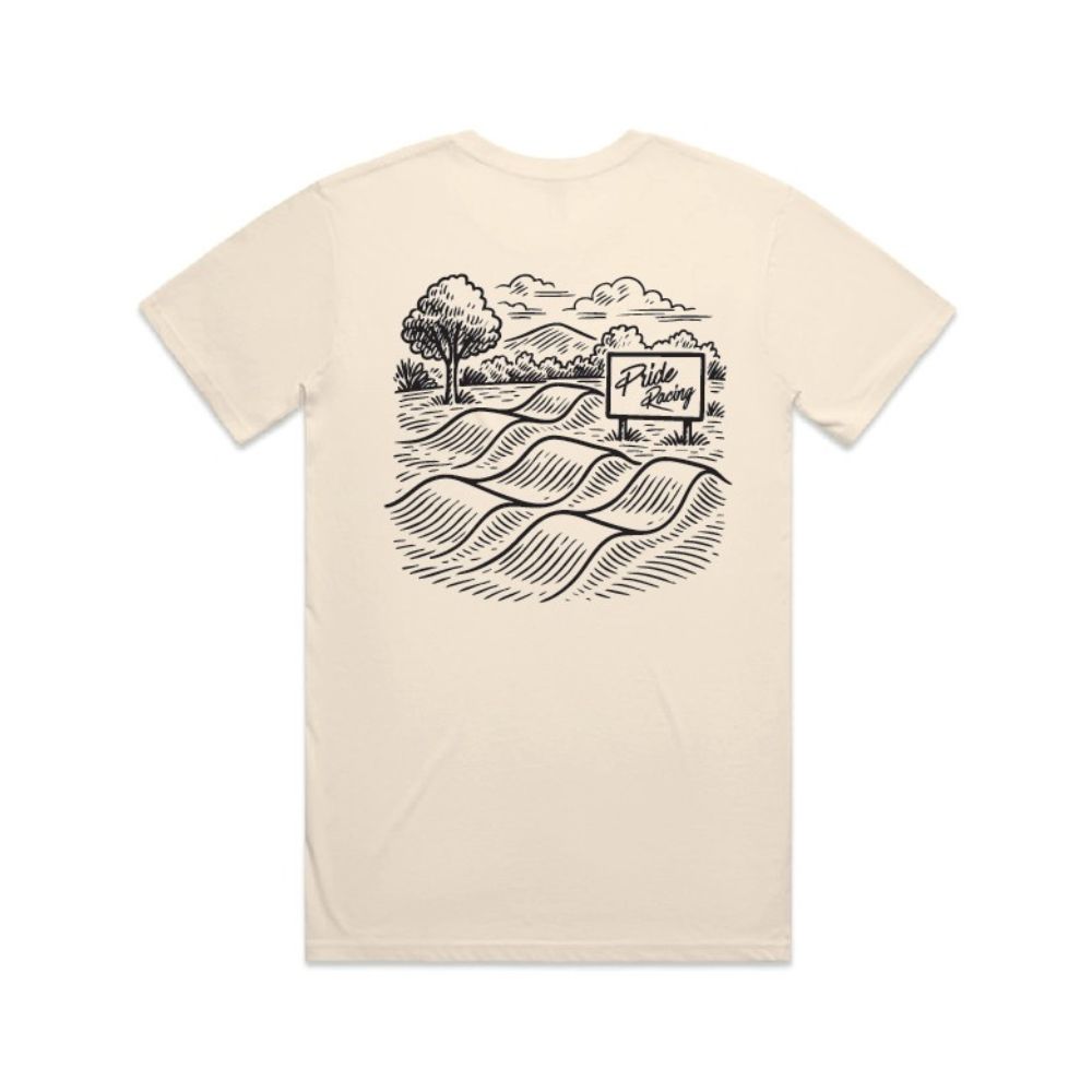 Pride Racing Pumptrack T-Shirt - Ecru