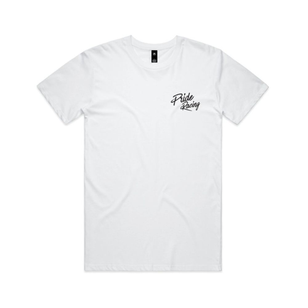 Pride Racing Pumptrack T-Shirt - White