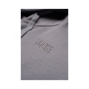 Sweat à Capuche Title - Faded Blue 2