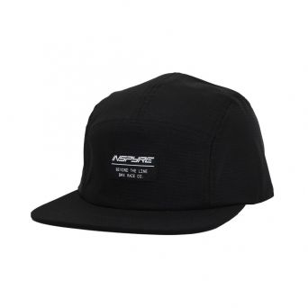 Casquette Inspyre 5 Panel - Beyond The Line Patch - Black