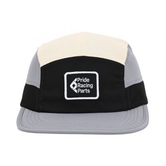 Pride 5 Panel Cap - Icon Patch - Grey/Sand 2