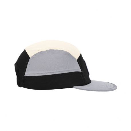 Pride 5 Panel Cap - Icon Patch - Grey/Sand
