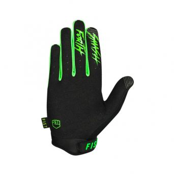 Fist Youth Gloves - Fluro Green 2