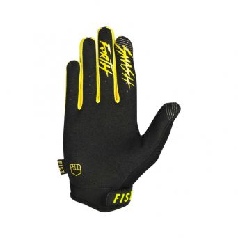 Fist Youth Gloves - Fluro Yellow 2
