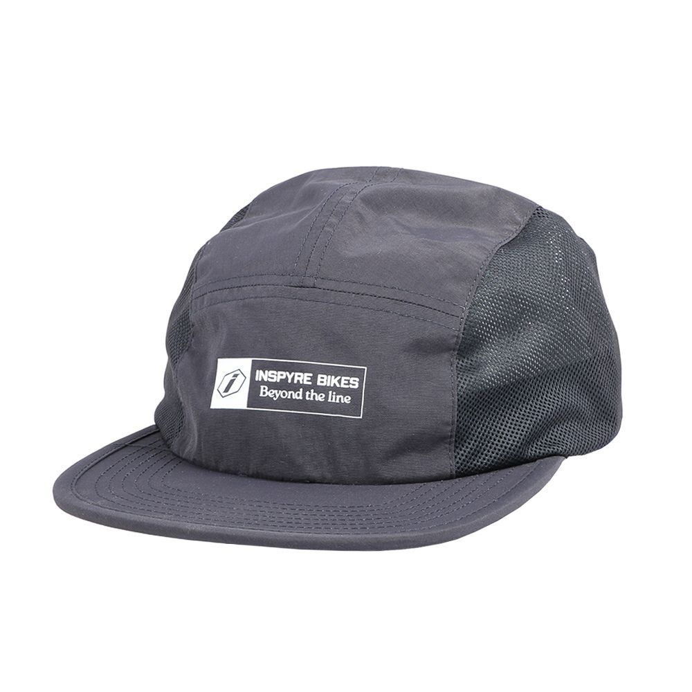 Inspyre 5 Panel Cap - Beyond The Line - Black