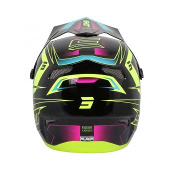 Casque Shot Rogue Adulte - Level - Neon Yellow/Pink Pearly 2