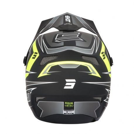 Casque Shot Rogue Adulte - Level - Black Neon Yellow Matt