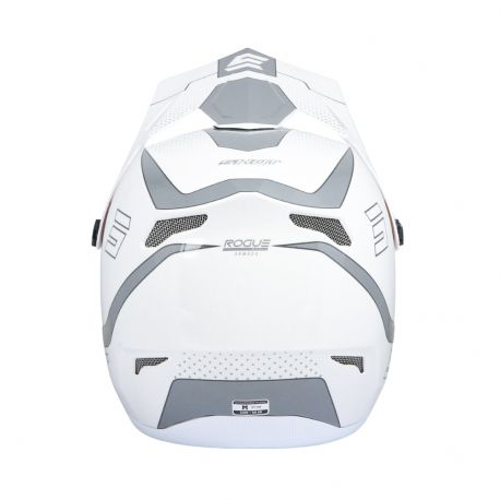 Shot Rogue Adult Helmet - Armada - White Pearly