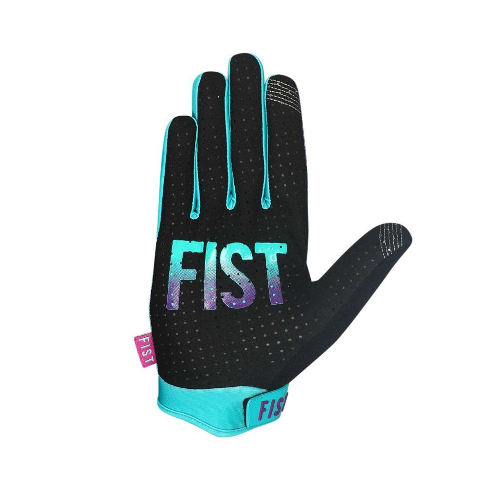 Fist Adult Gloves - Breezer Violet Halftone