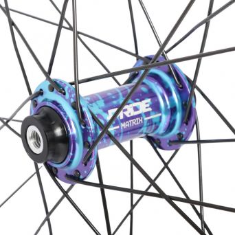 Wheels 20" (451) Pride Wave Gloss Black / Pride Control 10/10mm - Splash Blu/Pur 2