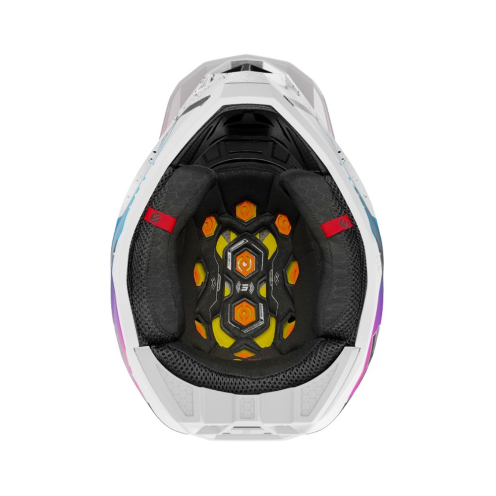 Shot Lite Helmet - Racing White Pink Pearly