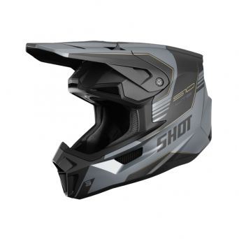 Casque Shot Lite - S10 Black Grey Matt