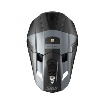 Shot Lite Helmet - S10 Black Grey Matt 2