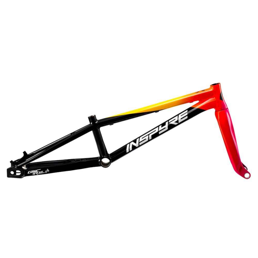 Inspyre Concorde V3 Frame/Fork Kit - Sunblast / Black