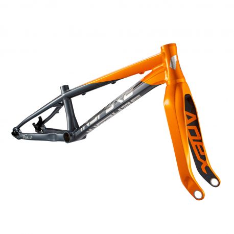 Inspyre Concorde V3 Frame/Fork Kit - Orange / Gun Metal