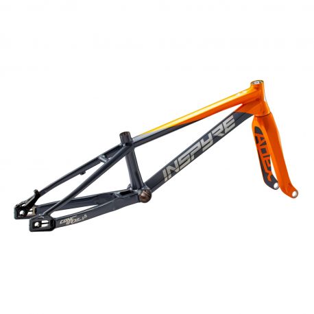 Inspyre Concorde V3 Frame/Fork Kit - Orange / Gun Metal
