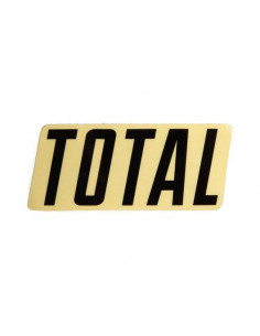 Sticker Total New Style Logo Black