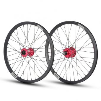 Wheels 20" (406) Pride Helium M24 - Matrix 20/15mm Splash Red/Black