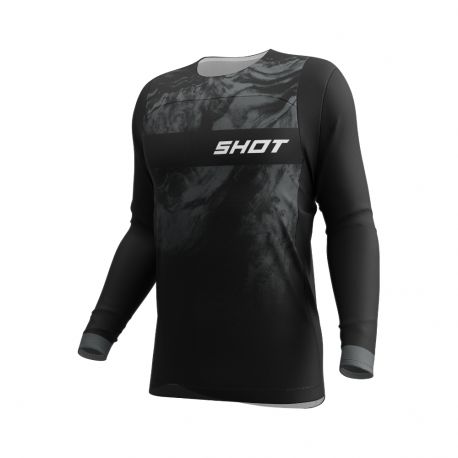 Shot Station Edge Jersey - Black