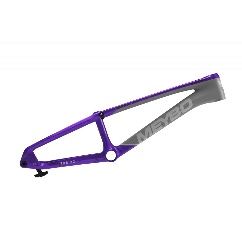 Meybo HSX Carbon 2026 Frame/Fork Kit - Grey/Grey/Purple
