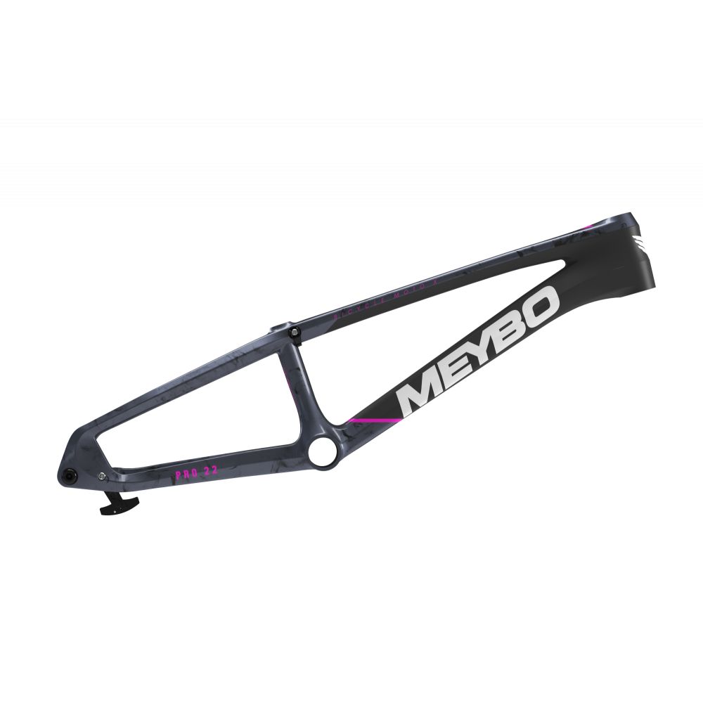 Kit Cadre/Fourche Meybo HSX Carbon 2026 - Black/Pink/Grey