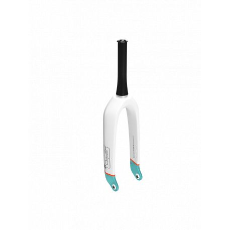 Kit Cadre/Fourche Meybo HSX Carbon 2026 - Matte White/Orange/Teal
