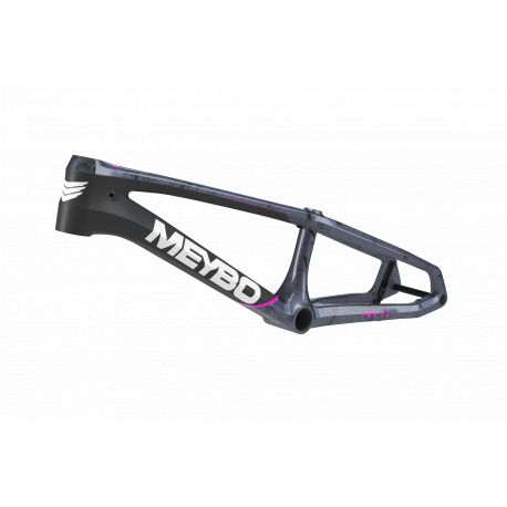 Kit Cadre/Fourche Meybo HSX Carbon 2026 - Black/Pink/Grey