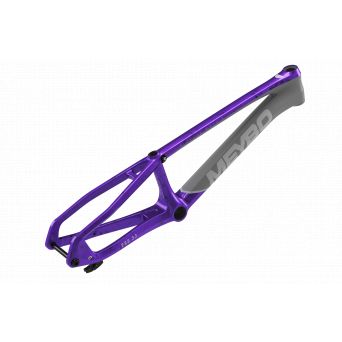 Kit Cadre/Fourche Meybo HSX Carbon 2026 - Grey/Grey/Purple 2