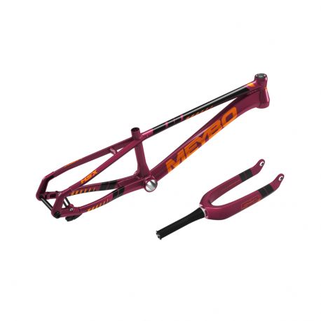 Kit Cadre/Fourche Meybo HSX AL 2026 - Berry/Orange/Black