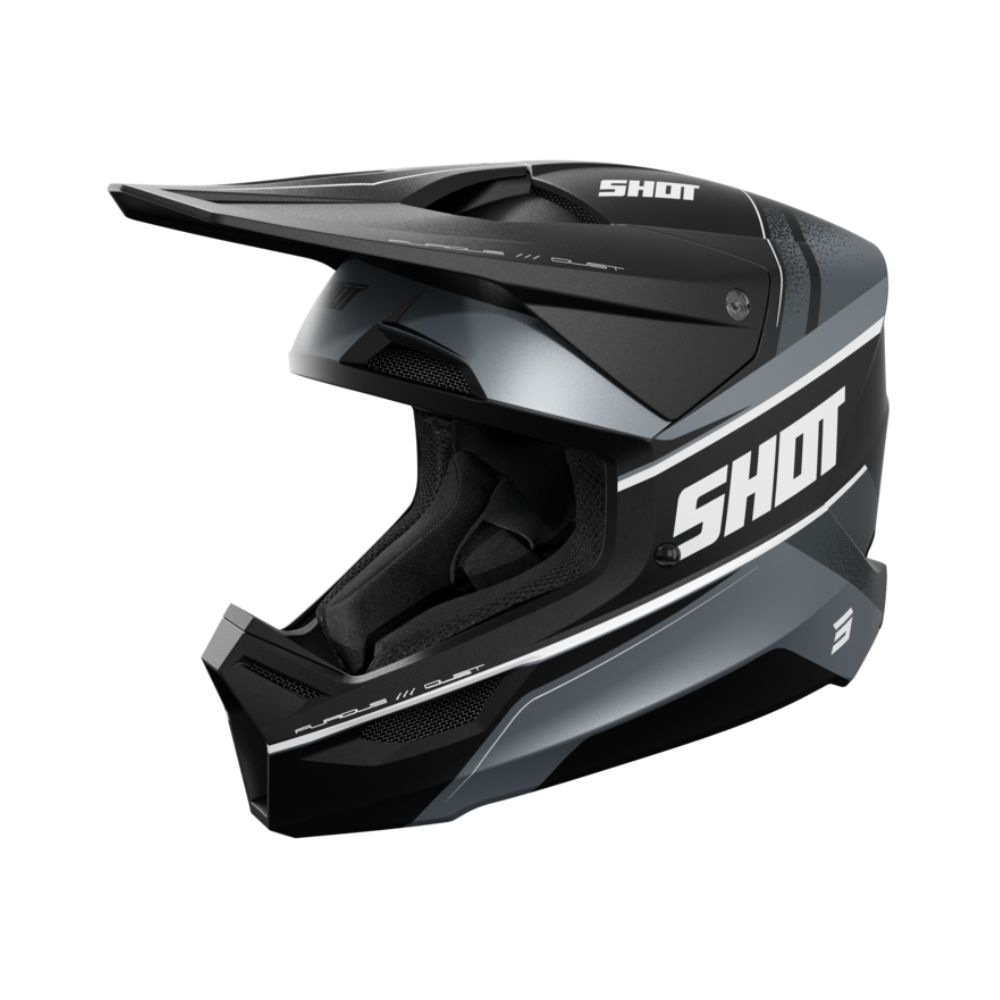 Casque Shot Furious - Dust Black Matt