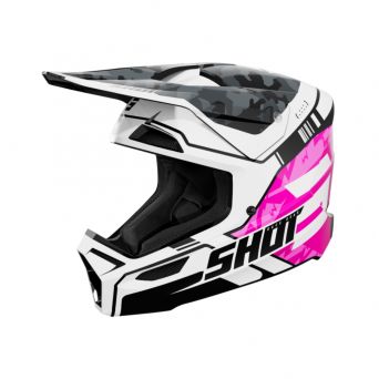 Casque Shot Furious Kid - Flash Pink Glossy