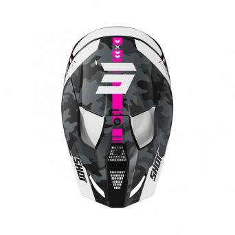 Shot Furious Kid Helmet - Flash Pink Glossy 2
