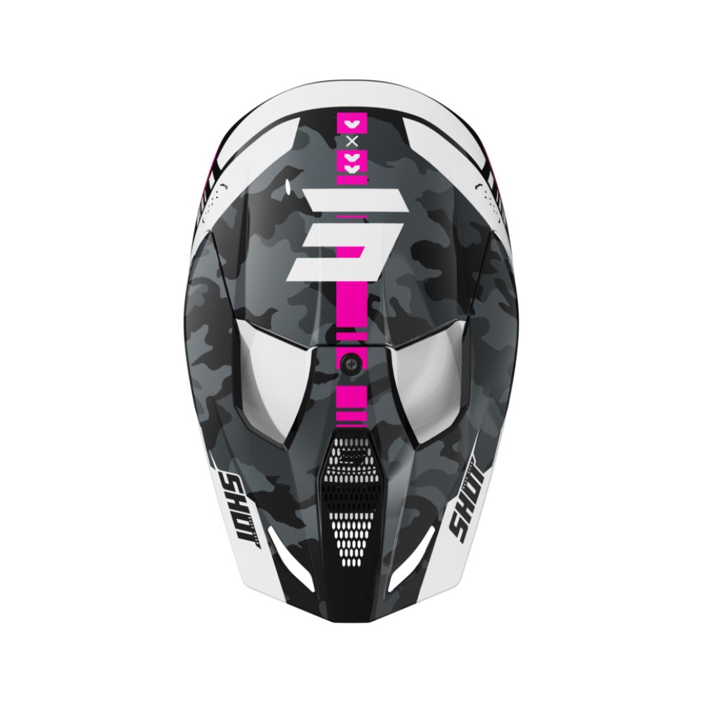 Shot Furious Kid Helmet - Flash Pink Glossy