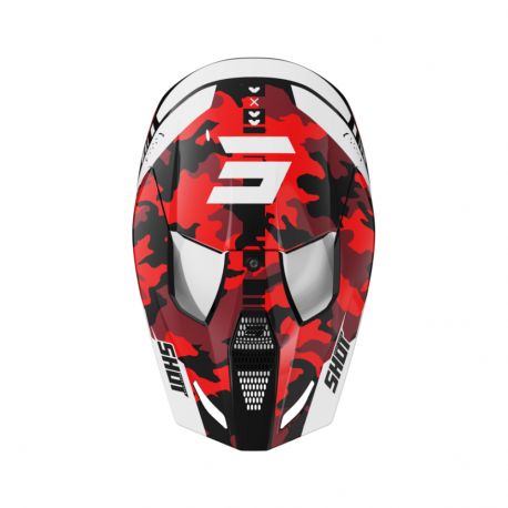 Casque Shot Furious Kid - Flash Red Glossy